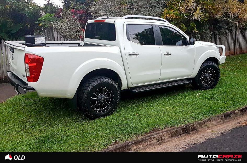 NISSAN NAVARA MAVERICK GLOSS BLACK MILLED ACCENTS